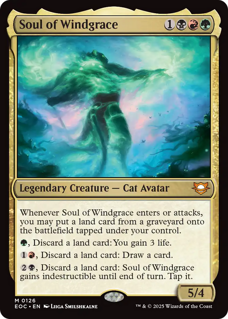 Soul of Windgrace [Edge of Eternities Commander] | Exor Games Summserside
