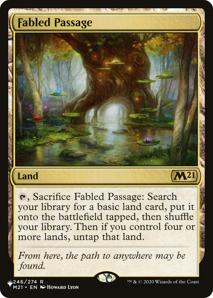 Fabled Passage (M21) [The List] | Exor Games Summserside