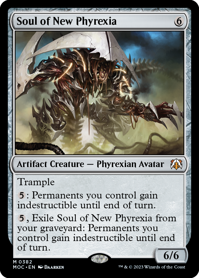 Soul of New Phyrexia [March of the Machine Commander] | Exor Games Summserside