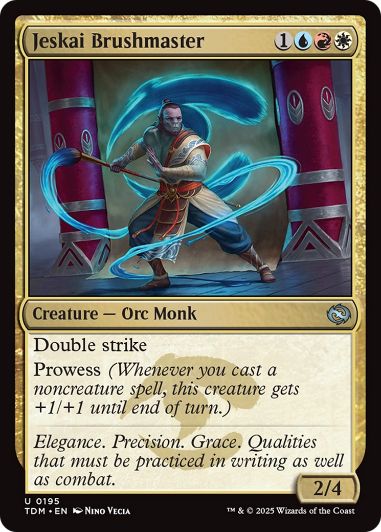 Jeskai Brushmaster [Tarkir: Dragonstorm] | Exor Games Summserside