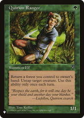 Quirion Ranger [The List Reprints] | Exor Games Summserside