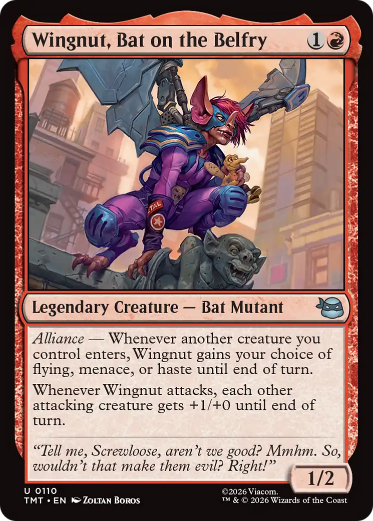 Wingnut, Bat on the Belfry [Teenage Mutant Ninja Turtles] | Exor Games Summserside