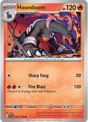 Houndoom (034/198) [Scarlet & Violet: Base Set] | Exor Games Summserside