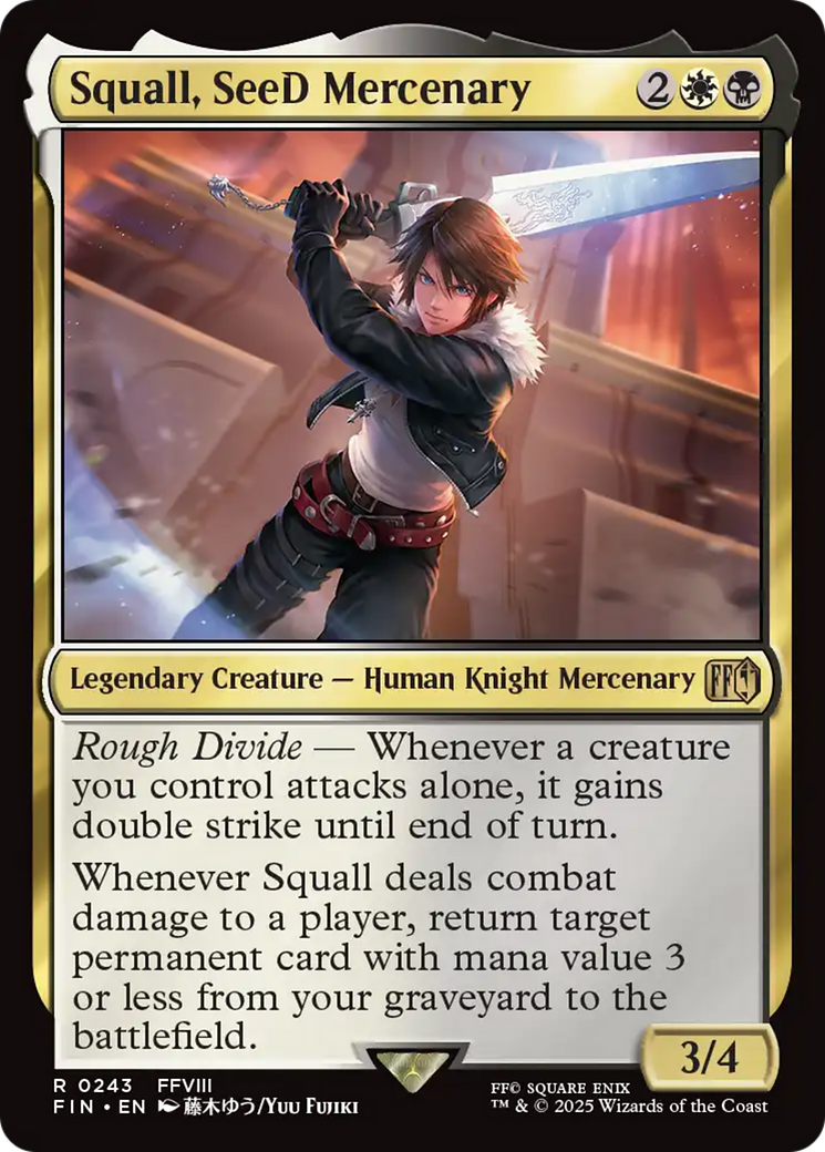 Squall, SeeD Mercenary [FINAL FANTASY] | Exor Games Summserside