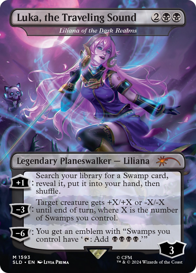 Luka, the Traveling Sound - Liliana of the Dark Realms [Secret Lair Drop Series] | Exor Games Summserside