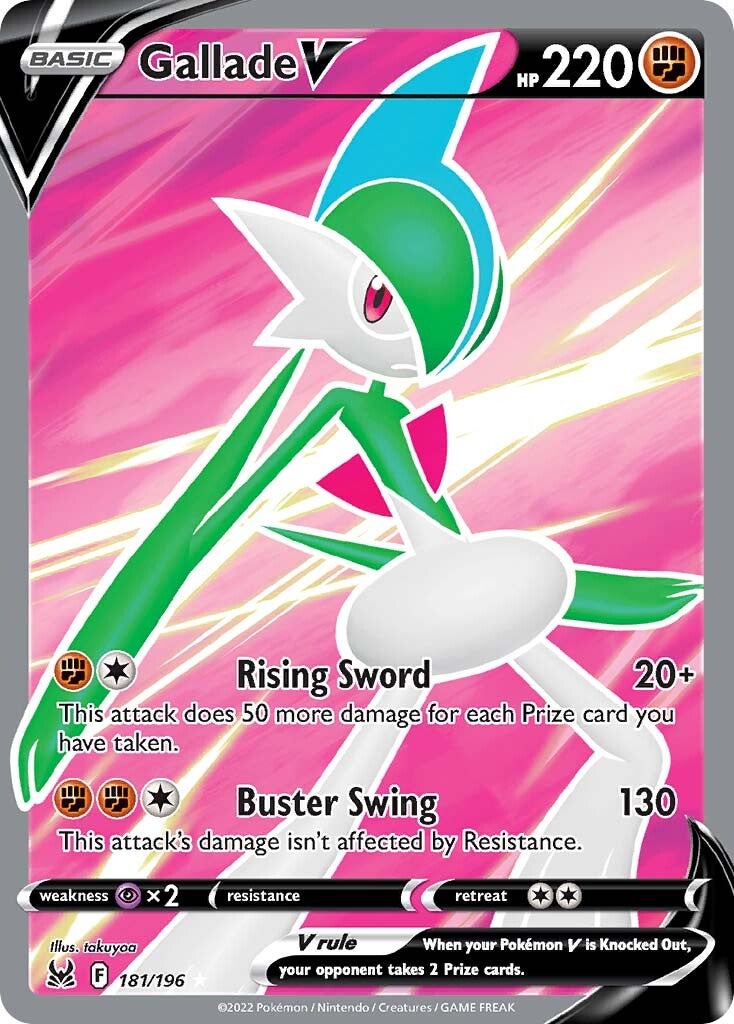 Gallade V (181/196) [Sword & Shield: Lost Origin] | Exor Games Summserside