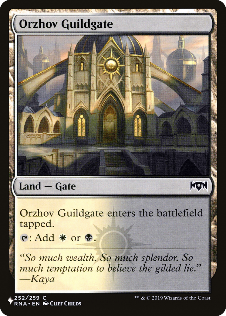 Orzhov Guildgate [The List] | Exor Games Summserside