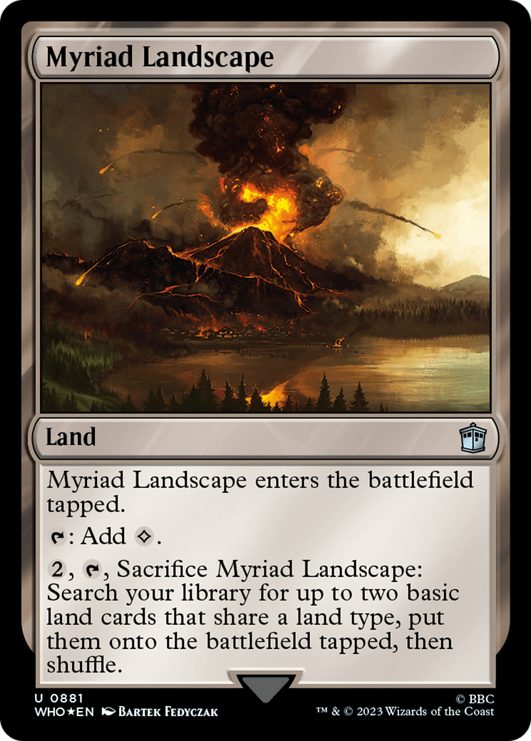 Myriad Landscape (Surge Foil) [Doctor Who] | Exor Games Summserside