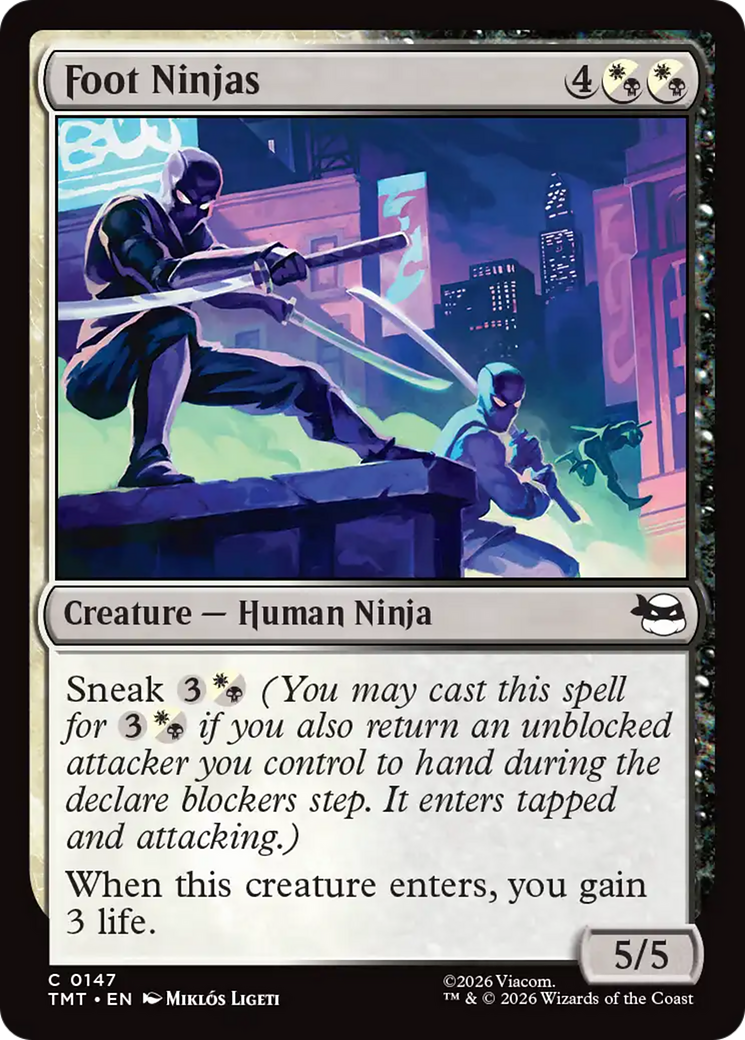Foot Ninjas [Teenage Mutant Ninja Turtles] | Exor Games Summserside