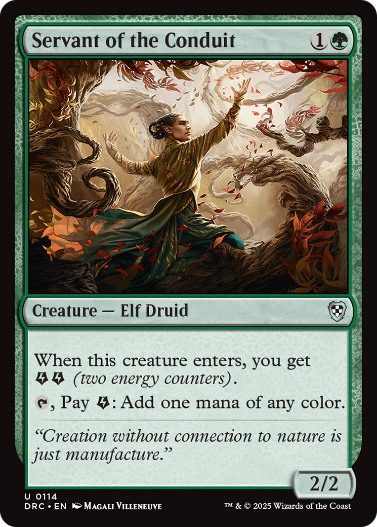 Servant of the Conduit [Aetherdrift Commander] | Exor Games Summserside