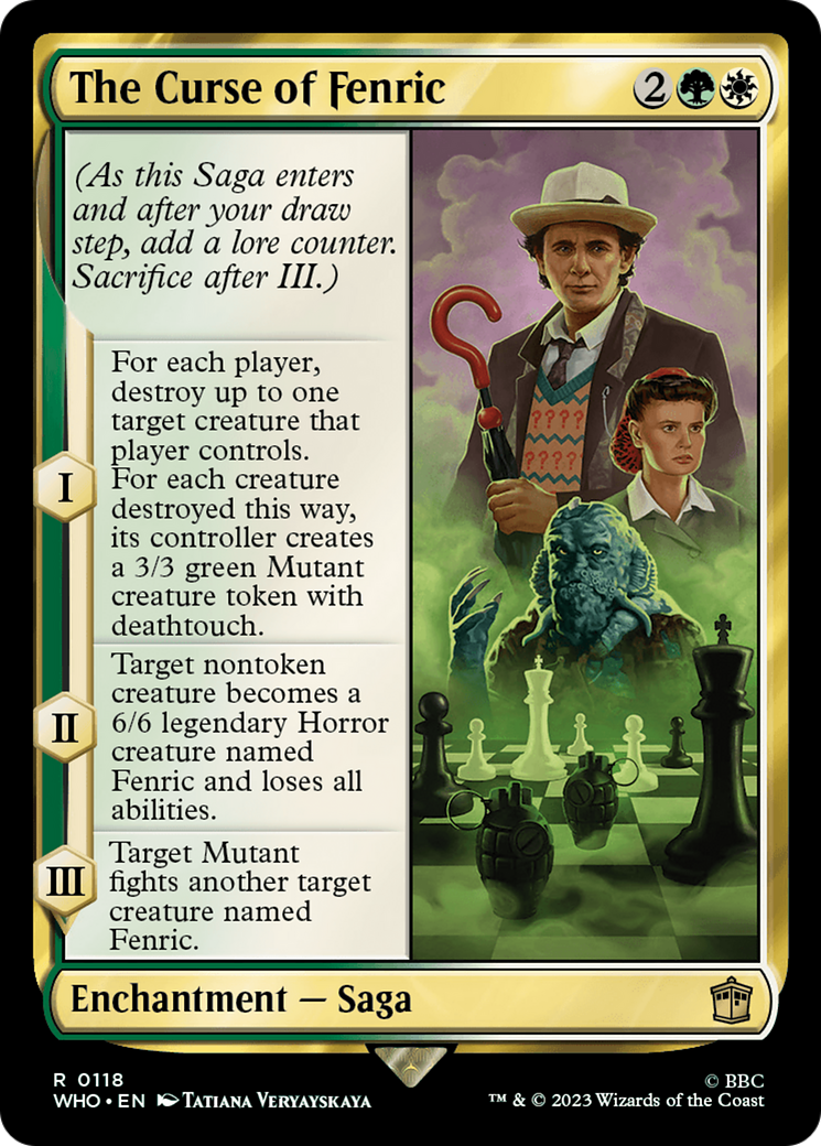 The Curse of Fenric [Doctor Who] | Exor Games Summserside
