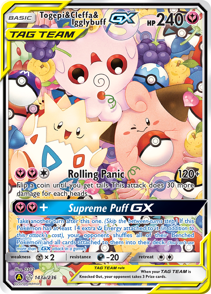 Togepi & Cleffa & Igglybuff GX (143a/236) [Alternate Art Promos] | Exor Games Summserside