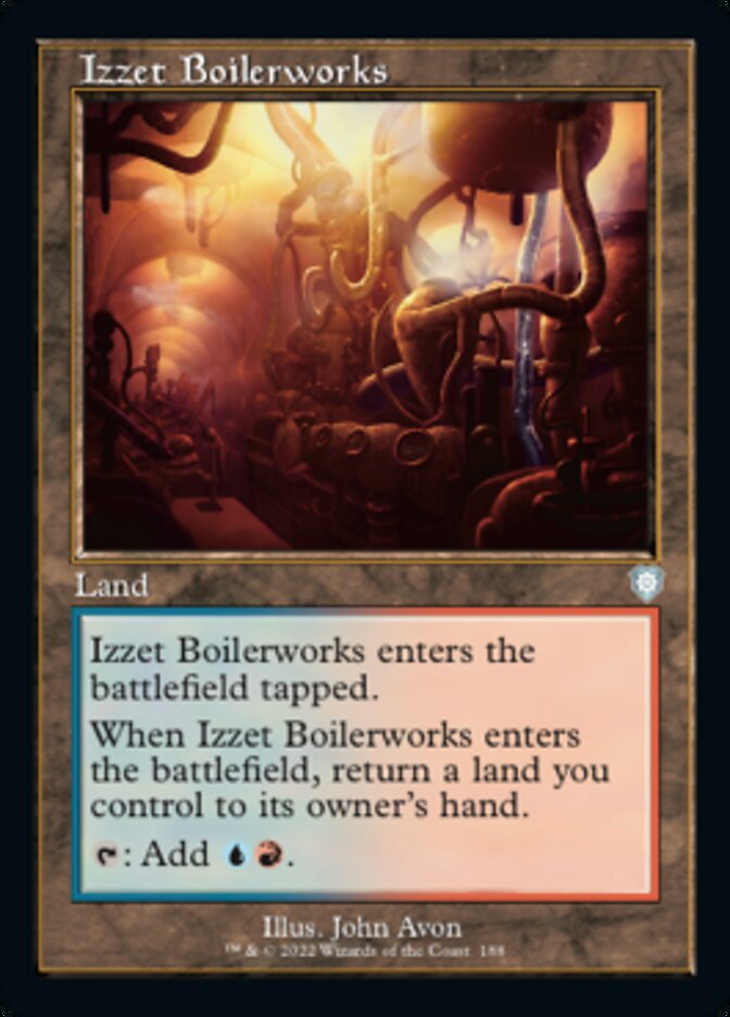 Izzet Boilerworks (Retro) [The Brothers' War Commander] | Exor Games Summserside