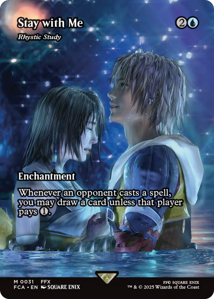 Stay with Me - Rhystic Study (Showcase) [FINAL FANTASY : Through the Ages] | Exor Games Summserside