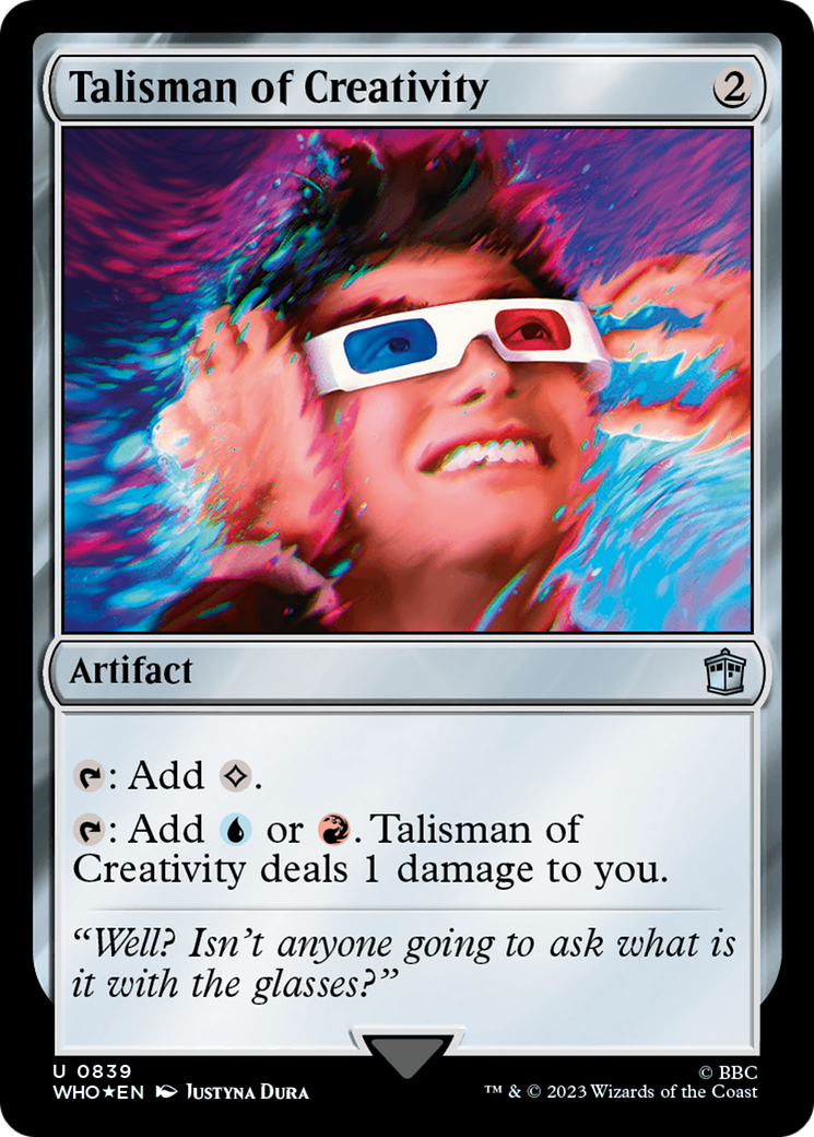 Talisman of Creativity (Surge Foil) [Doctor Who] | Exor Games Summserside