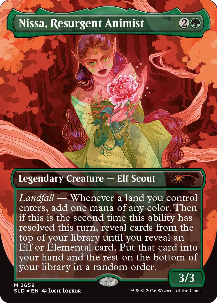 Nissa, Resurgent Animist [Secret Lair Drop Series] | Exor Games Summserside