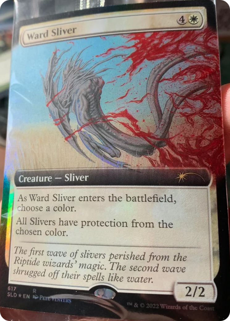 Ward Sliver (Extended Art) [Secret Lair Drop Promos] | Exor Games Summserside