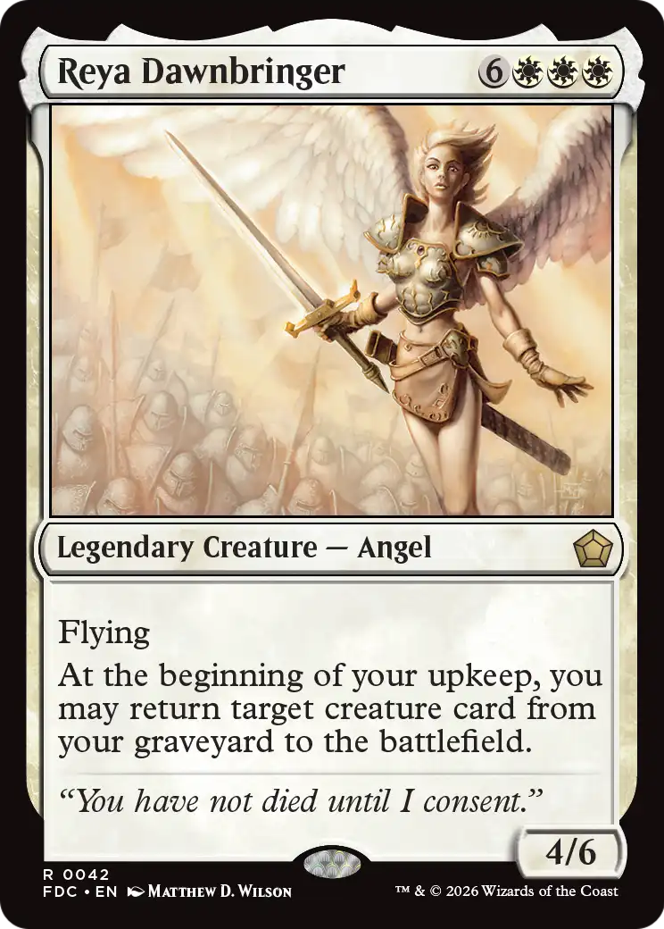 Reya Dawnbringer [Foundations Commander] | Exor Games Summserside