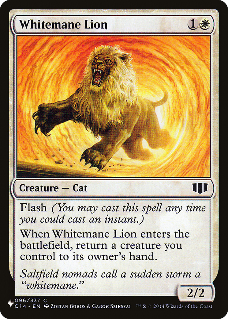 Whitemane Lion (PLC) [The List] | Exor Games Summserside