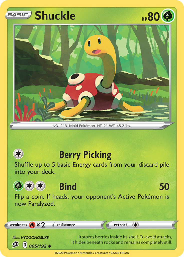 Shuckle (005/192) [Sword & Shield: Rebel Clash] | Exor Games Summserside