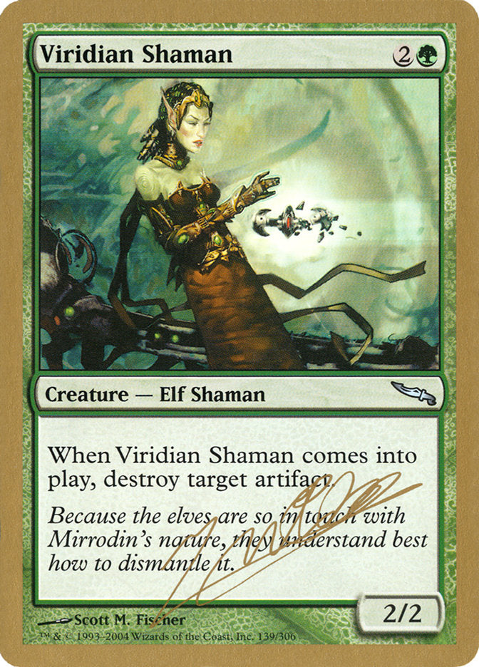 Viridian Shaman (Julien Nuijten) [World Championship Decks 2004] | Exor Games Summserside