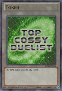 Top Ranked COSSY Duelist Token (Green) [TKN4-EN004] Ultra Rare | Exor Games Summserside