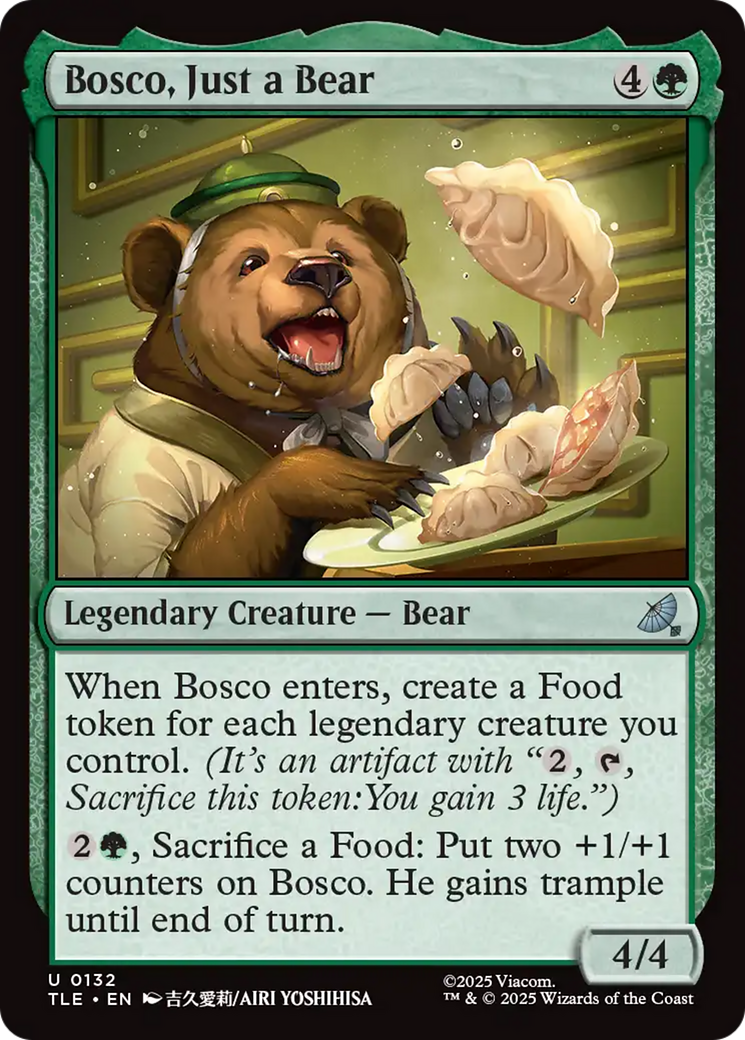 Bosco, Just a Bear [Avatar: The Last Airbender: Eternal-Legal] | Exor Games Summserside