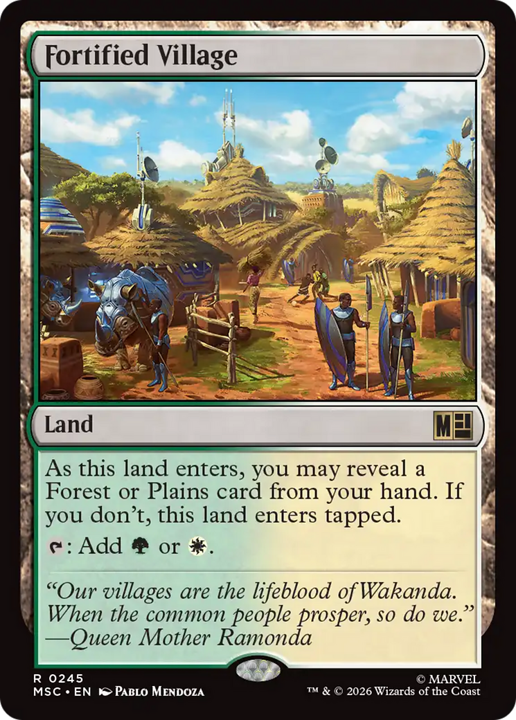 Fortified Village [Marvel Super Heroes Commander] | Exor Games Summserside