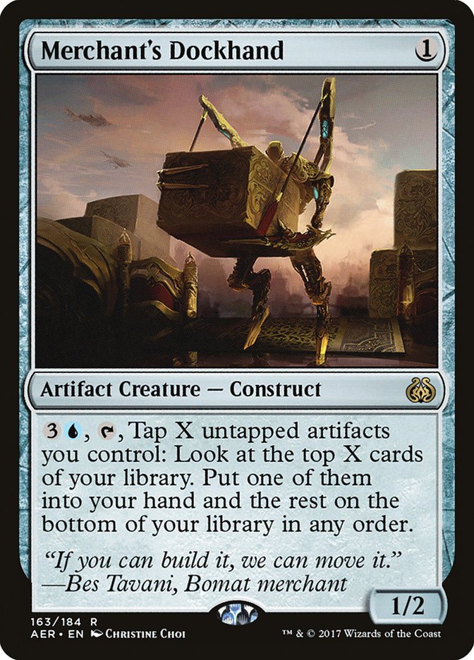 Merchant's Dockhand [Aether Revolt] | Exor Games Summserside