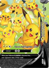 Pikachu V-UNION (SWSH142) (Celebrations) [Sword & Shield: Black Star Promos] | Exor Games Summserside