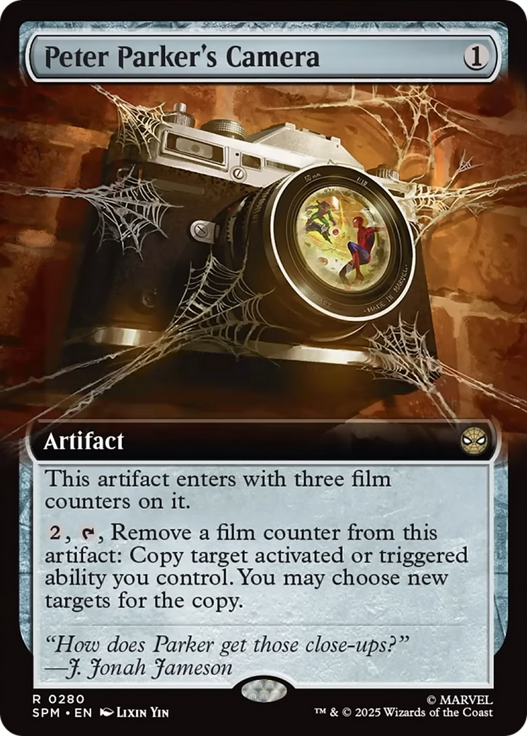 Peter Parker's Camera (Extended Art) [Marvel's Spider-Man] | Exor Games Summserside