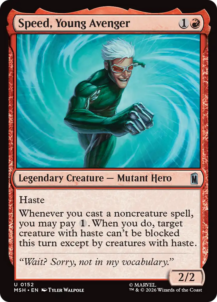 Speed, Young Avenger [Marvel Super Heroes] | Exor Games Summserside
