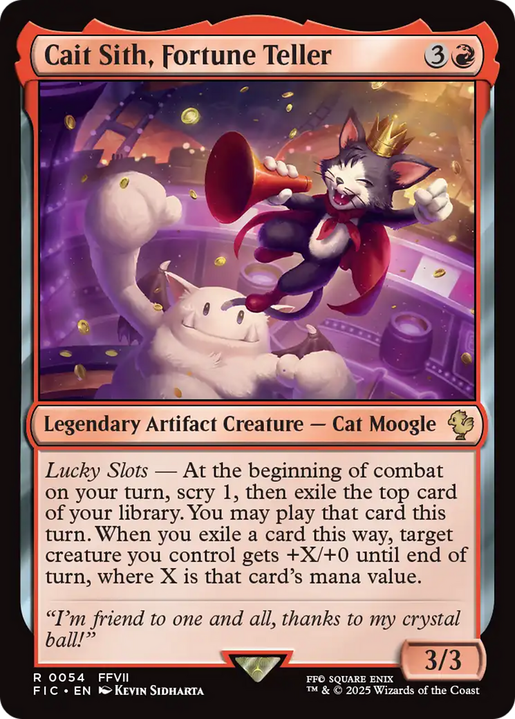 Cait Sith, Fortune Teller [FINAL FANTASY Commander] | Exor Games Summserside