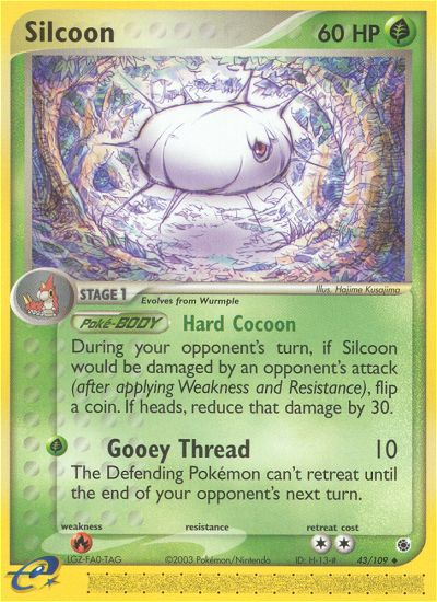 Silcoon (43/109) [EX: Ruby & Sapphire] | Exor Games Summserside