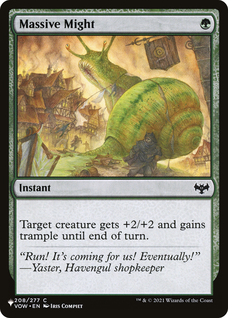 Massive Might [The List] | Exor Games Summserside