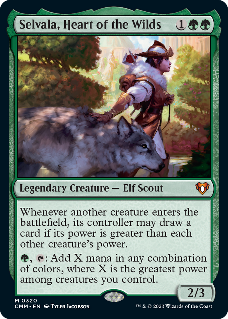 Selvala, Heart of the Wilds [Commander Masters] | Exor Games Summserside