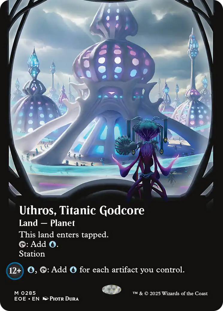 Uthros, Titanic Godcore (Borderless) [Edge of Eternities] | Exor Games Summserside