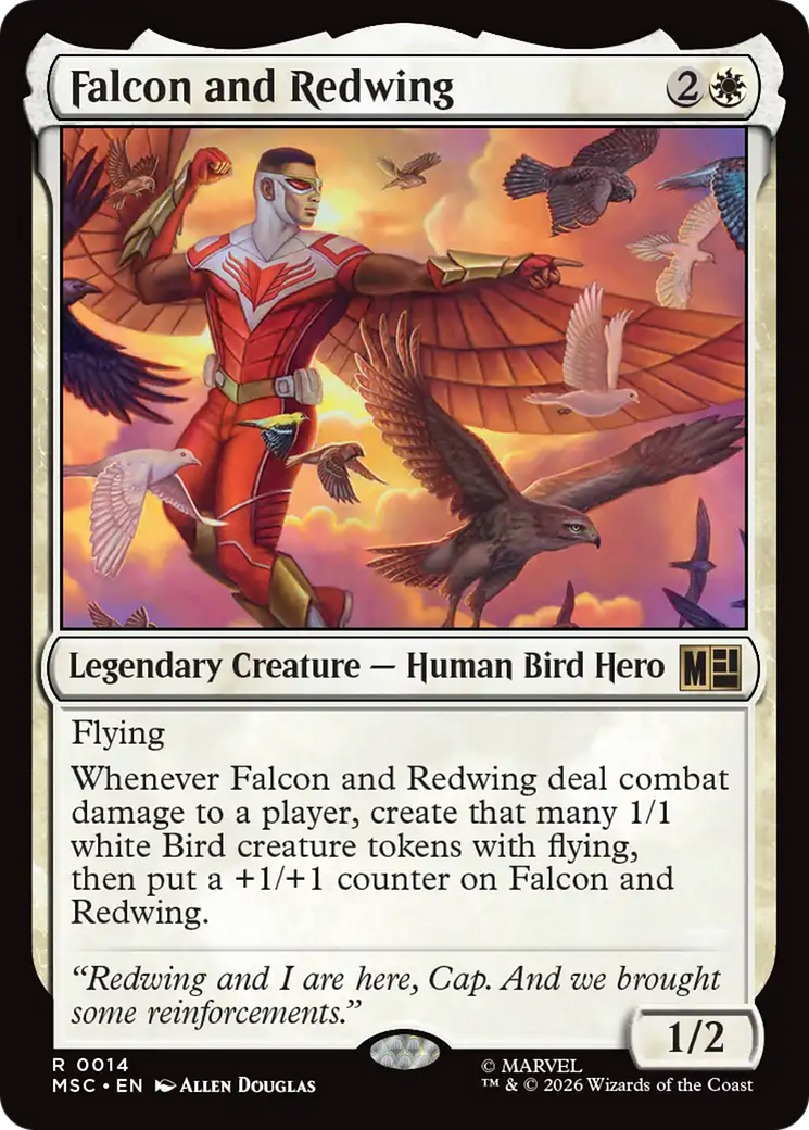 Falcon and Redwing [Marvel Super Heroes Commander] | Exor Games Summserside
