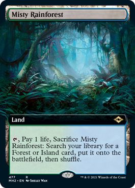 Misty Rainforest (Extended Art) [Modern Horizons 2] | Exor Games Summserside