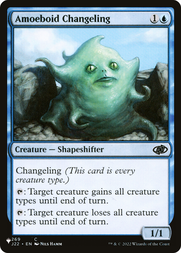 Amoeboid Changeling (J22) [The List Reprints] | Exor Games Summserside