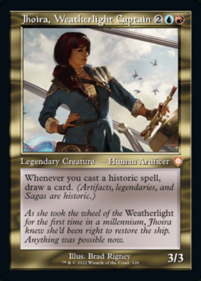 Jhoira, Weatherlight Captain (Retro) [The Brothers' War Commander] | Exor Games Summserside