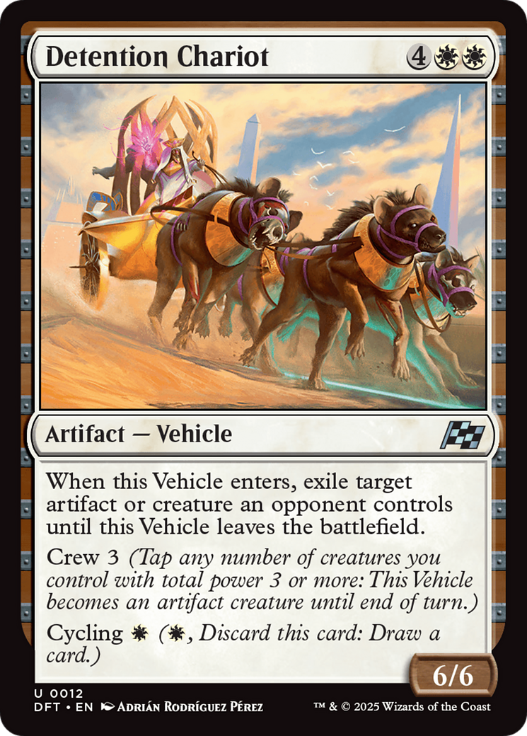 Detention Chariot [Aetherdrift] | Exor Games Summserside