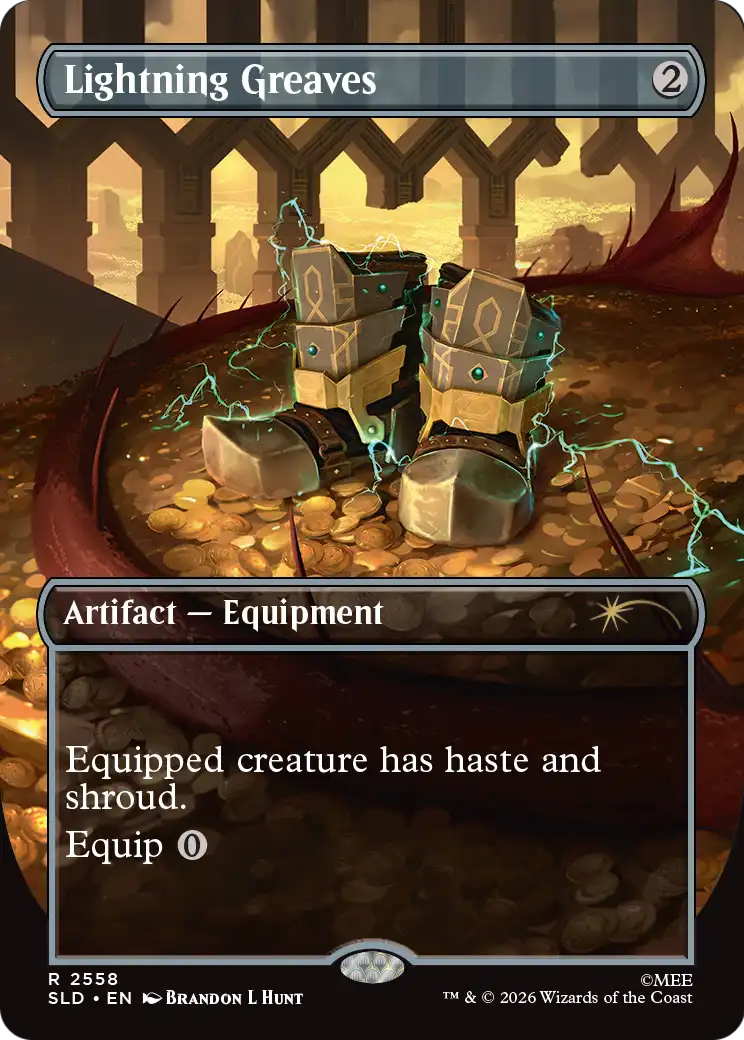 Lightning Greaves (2558) [Secret Lair Drop Series] | Exor Games Summserside