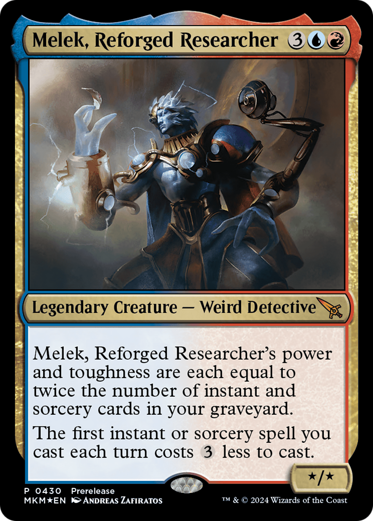 Melek, Reforged Researcher [Murders at Karlov Manor Prerelease Promos] | Exor Games Summserside