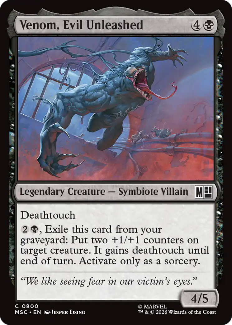 Venom, Evil Unleashed [Marvel Super Heroes Commander] | Exor Games Summserside