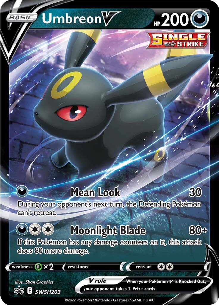 Umbreon V (SWSH203) [Sword & Shield: Black Star Promos] | Exor Games Summserside