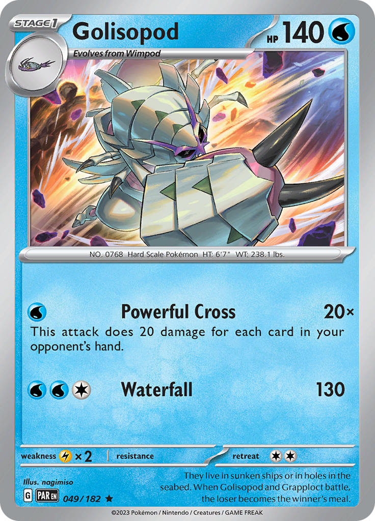 Golisopod (049/182) [Scarlet & Violet: Paradox Rift] | Exor Games Summserside