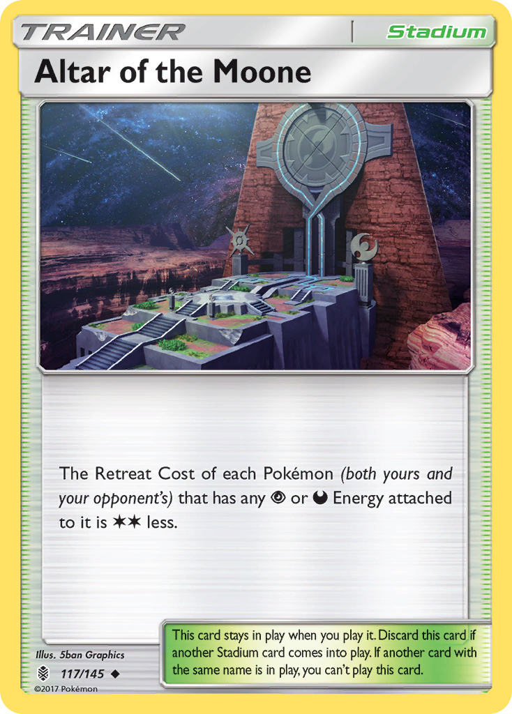 Altar of the Moone (117/145) [Sun & Moon: Guardians Rising] | Exor Games Summserside