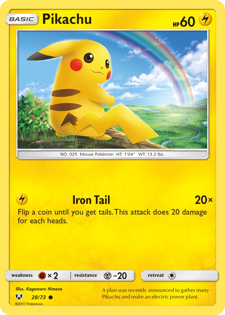 Pikachu (28/73) (Water Web Holo) [Miscellaneous Cards] | Exor Games Summserside