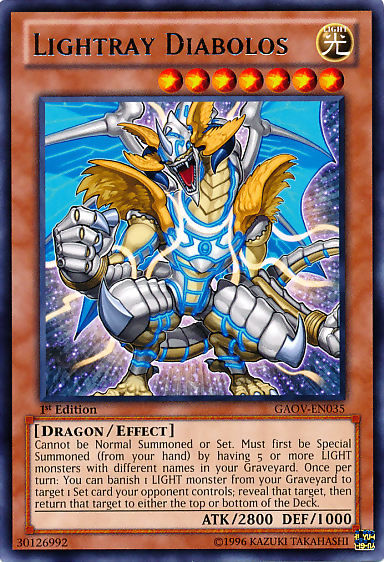 Lightray Diabolos [GAOV-EN035] Rare | Exor Games Summserside